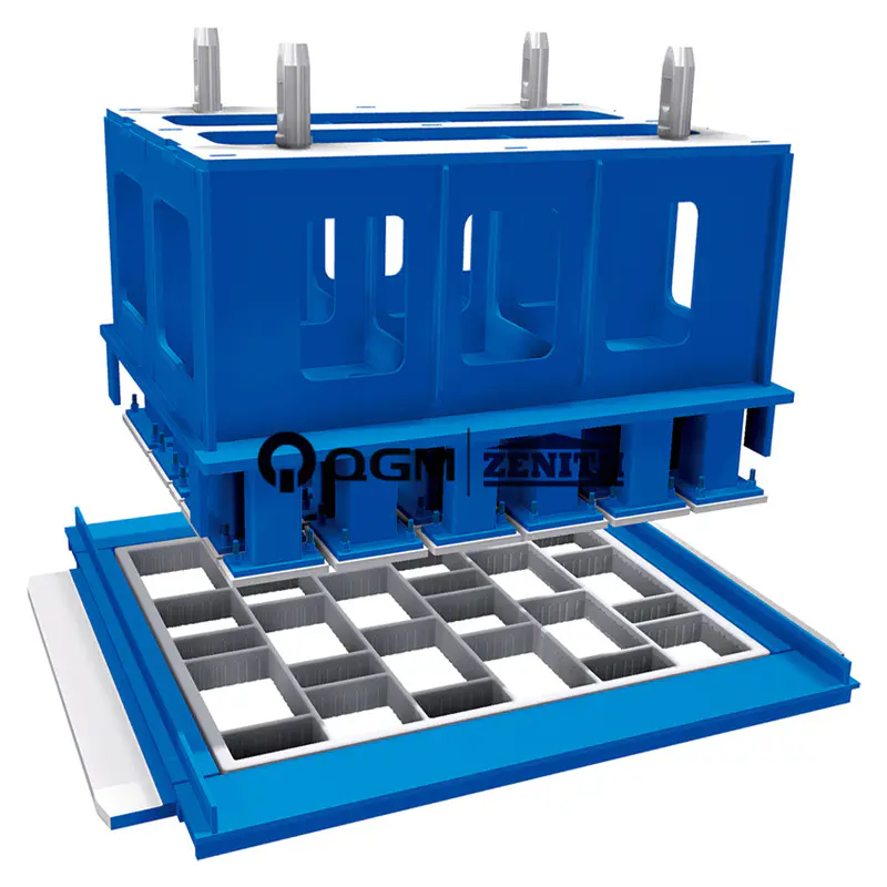 Green Ecosystem Concrete Retaining Wall Block Molds